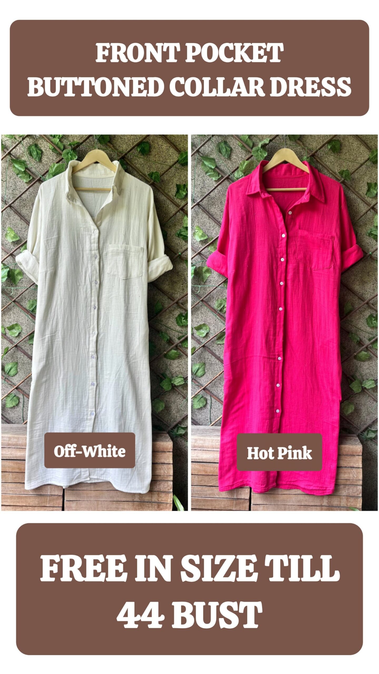 Buttoned Dress