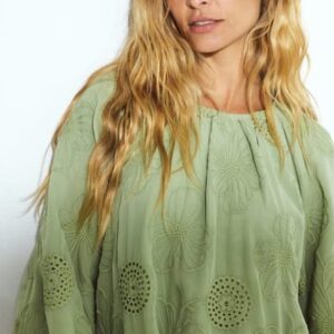 Cutwork Short Dress