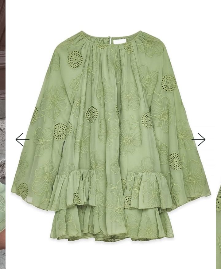 Cutwork Short Dress - Image 3