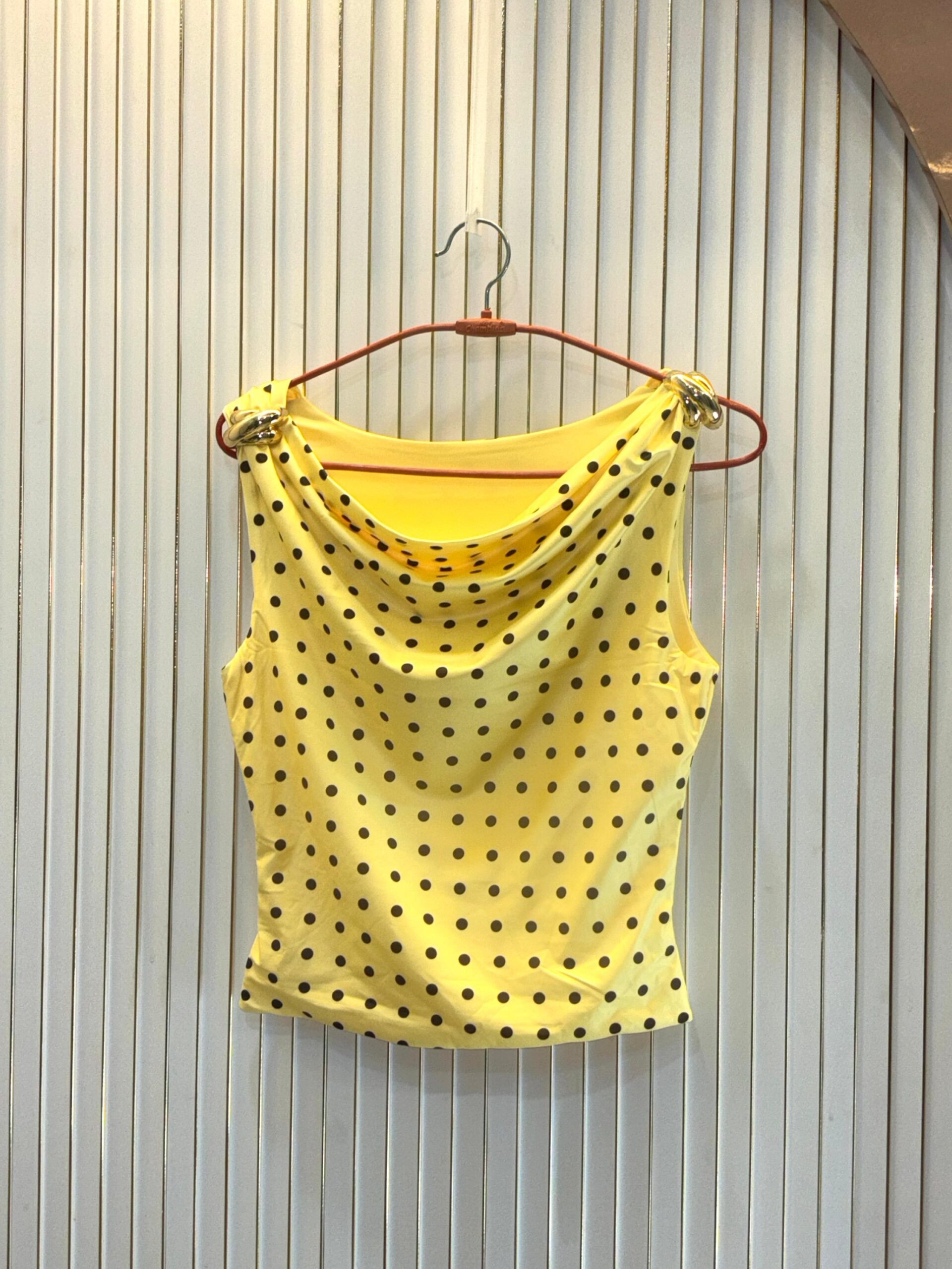 Polka Cowl Top - Image 6