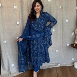 Cotton 3 Piece Suit Set