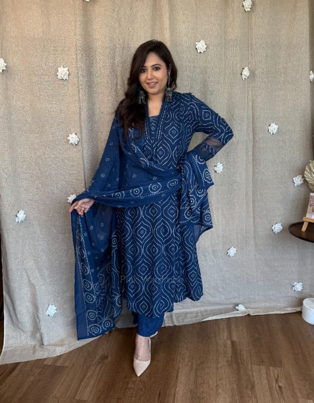 Cotton 3 Piece Suit Set