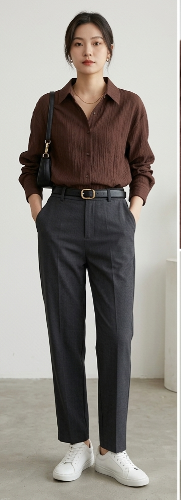 Basic Plain Shirt - Image 2