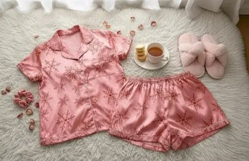 Satin Pj Set