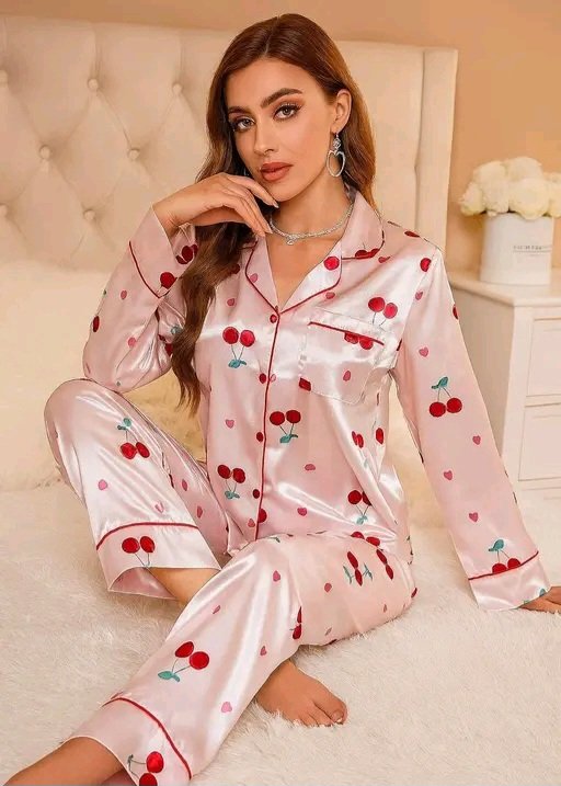 Cherry Full Pj set