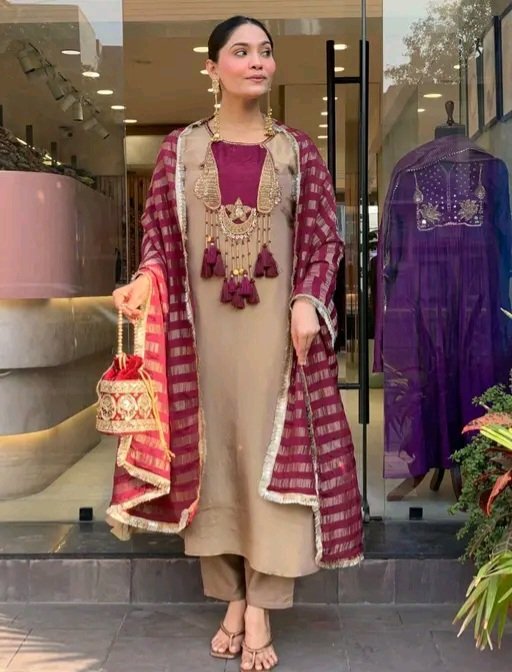 Tassel Kurta Suit set - Image 4