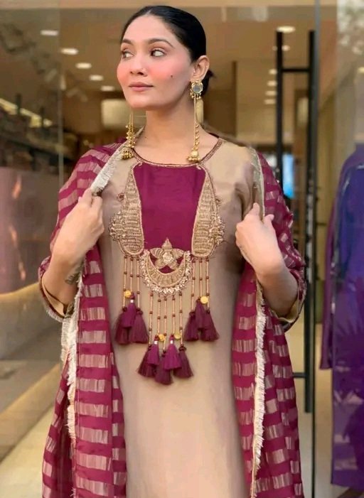 Tassel Kurta Suit set