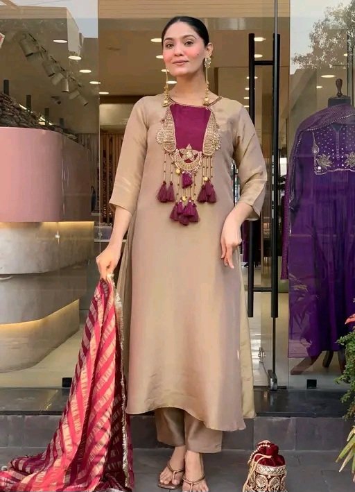 Tassel Kurta Suit set - Image 3