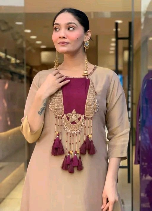 Tassel Kurta Suit set - Image 2