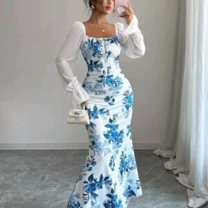 Floral Bodycone dress
