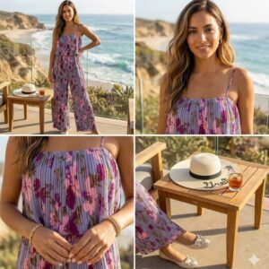 Plated Jumpsuit