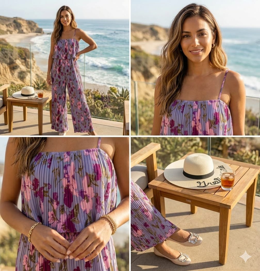 Plated Jumpsuit