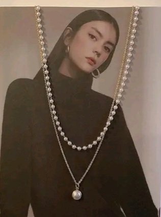 Pearl 2 pc Pendant - Image 3