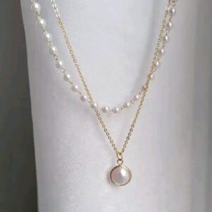Pearl 2 pc Pendant