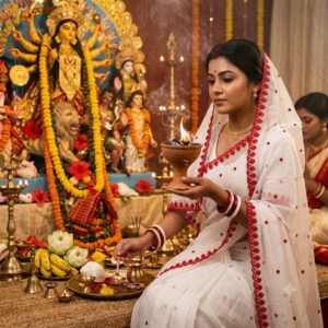 Durga Pujan SAREE